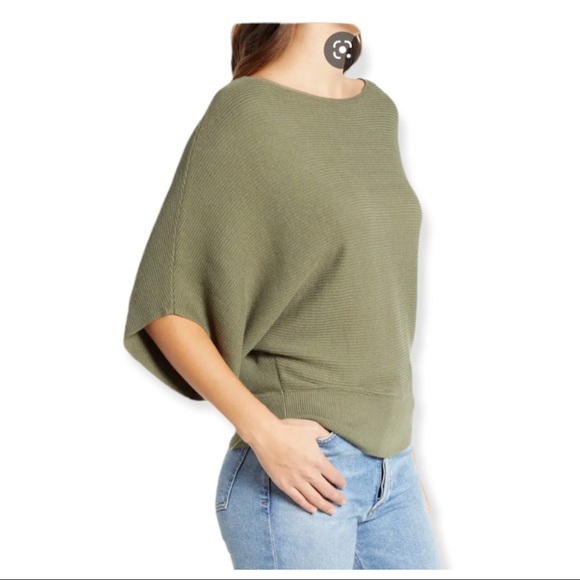 Tommy Bahama green Bonita Dolman Sleeve Pullover / EUC - Picture 9 of 10